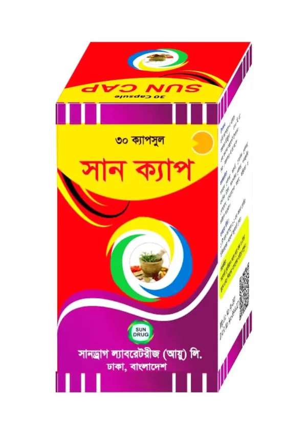 Sun Cap – 30 Capsules (Ayurvedic Medicine)